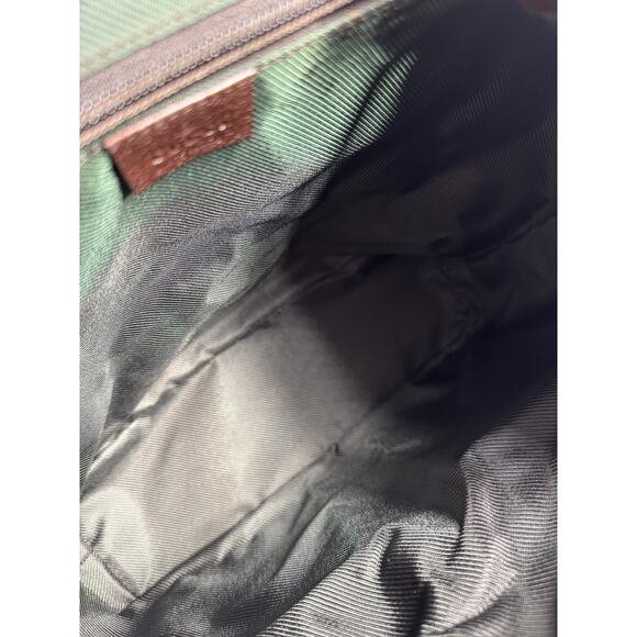 Gucci Vintage Brown GG Monogram Canvas Backpack - Picture 7 of 10